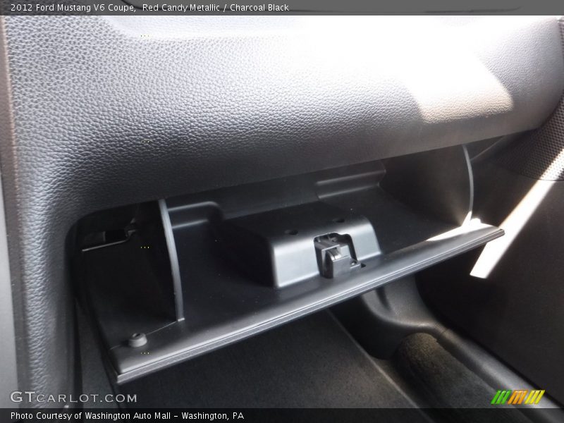 Red Candy Metallic / Charcoal Black 2012 Ford Mustang V6 Coupe