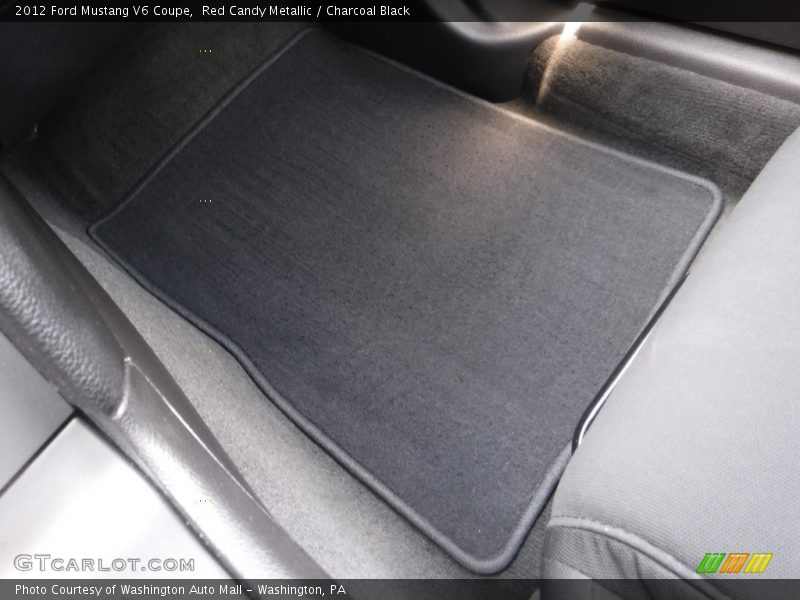 Red Candy Metallic / Charcoal Black 2012 Ford Mustang V6 Coupe