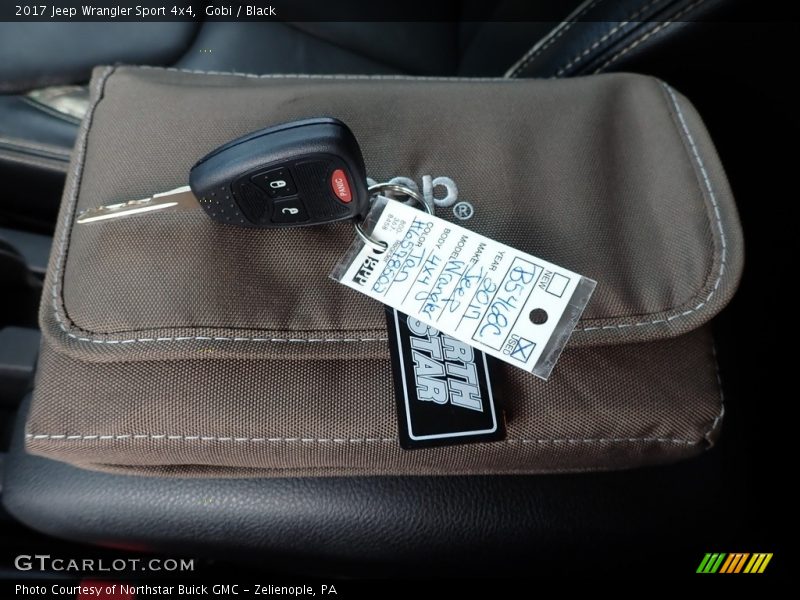 Gobi / Black 2017 Jeep Wrangler Sport 4x4