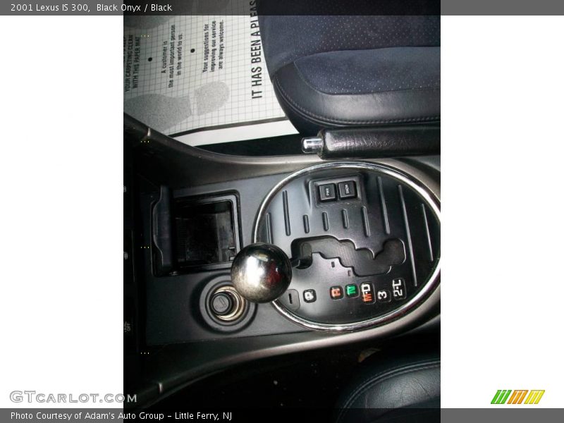 Black Onyx / Black 2001 Lexus IS 300