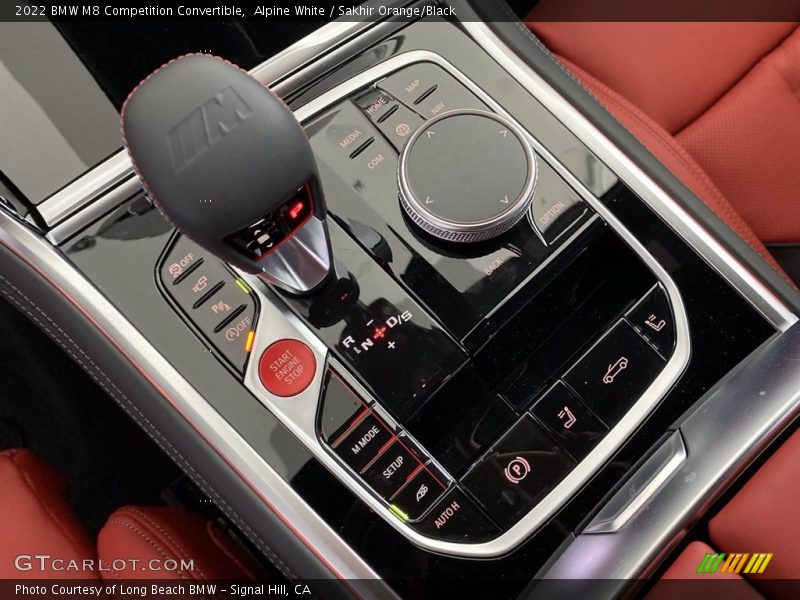  2022 M8 Competition Convertible 8 Speed Automatic Shifter