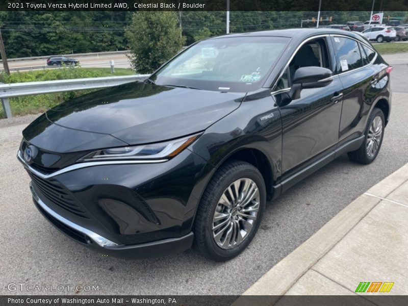 Celestial Black / Boulder 2021 Toyota Venza Hybrid Limited AWD