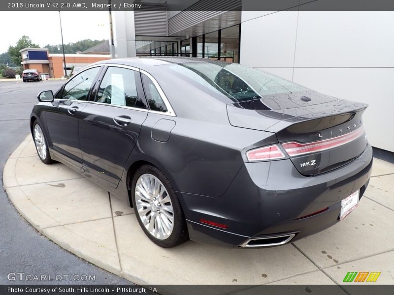 Magnetic / Ebony 2016 Lincoln MKZ 2.0 AWD