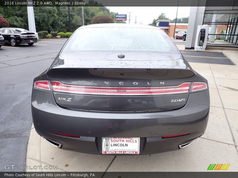 Magnetic / Ebony 2016 Lincoln MKZ 2.0 AWD