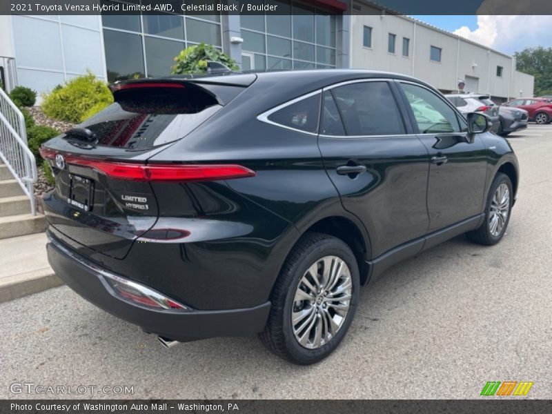 Celestial Black / Boulder 2021 Toyota Venza Hybrid Limited AWD