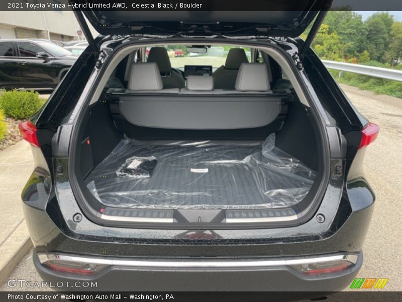 Celestial Black / Boulder 2021 Toyota Venza Hybrid Limited AWD