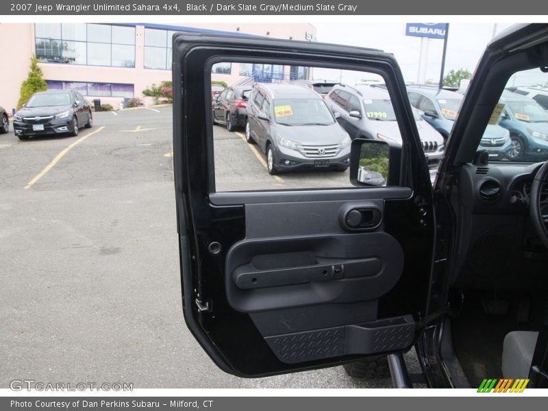 Black / Dark Slate Gray/Medium Slate Gray 2007 Jeep Wrangler Unlimited Sahara 4x4