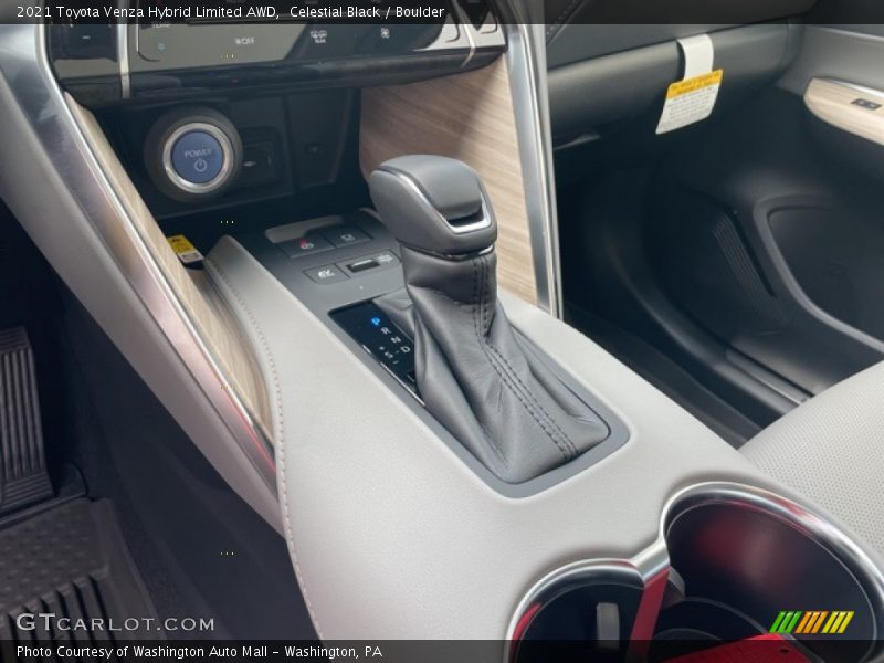 Celestial Black / Boulder 2021 Toyota Venza Hybrid Limited AWD