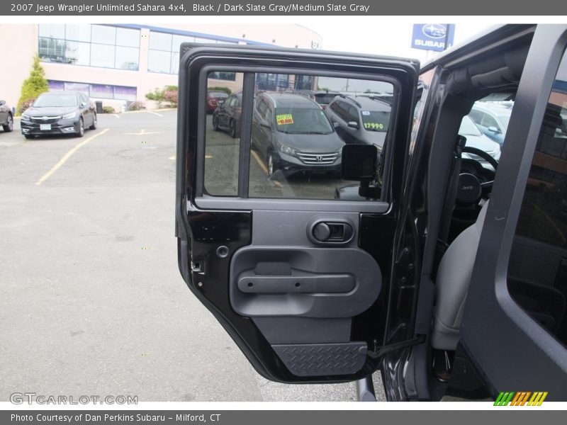Black / Dark Slate Gray/Medium Slate Gray 2007 Jeep Wrangler Unlimited Sahara 4x4