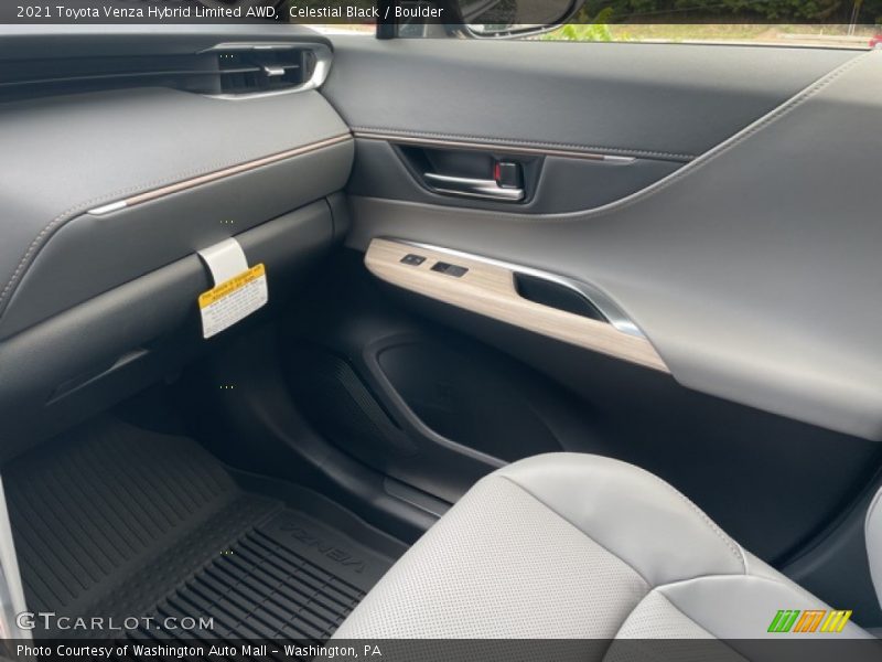 Celestial Black / Boulder 2021 Toyota Venza Hybrid Limited AWD