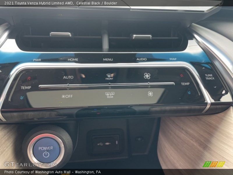 Celestial Black / Boulder 2021 Toyota Venza Hybrid Limited AWD