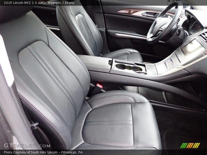 Front Seat of 2016 MKZ 2.0 AWD