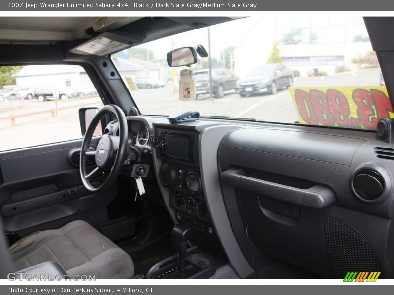 Black / Dark Slate Gray/Medium Slate Gray 2007 Jeep Wrangler Unlimited Sahara 4x4