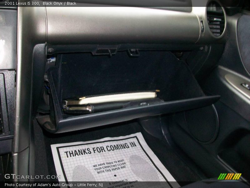 Black Onyx / Black 2001 Lexus IS 300