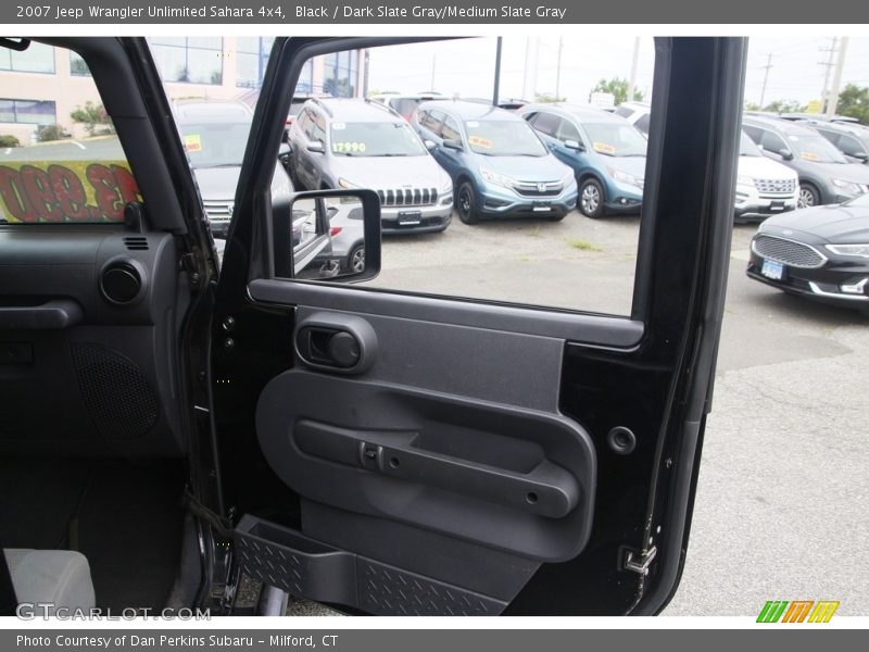 Black / Dark Slate Gray/Medium Slate Gray 2007 Jeep Wrangler Unlimited Sahara 4x4