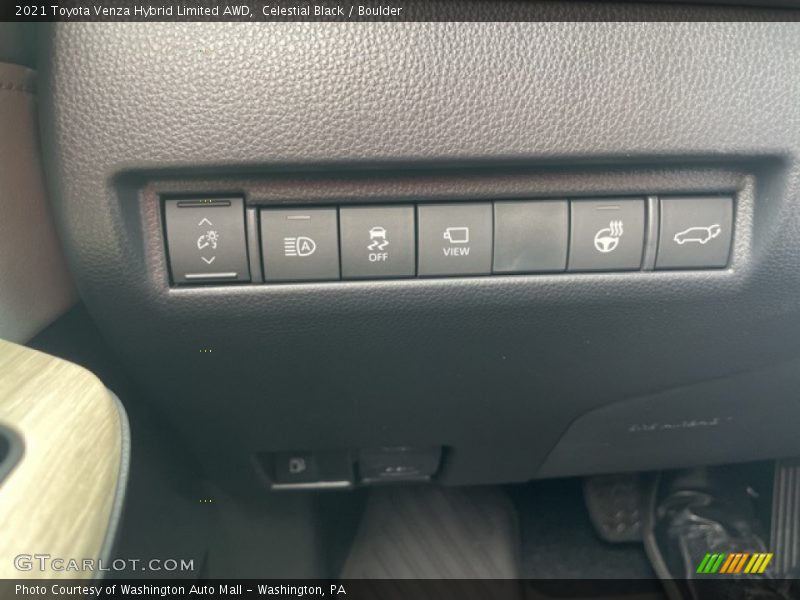 Celestial Black / Boulder 2021 Toyota Venza Hybrid Limited AWD