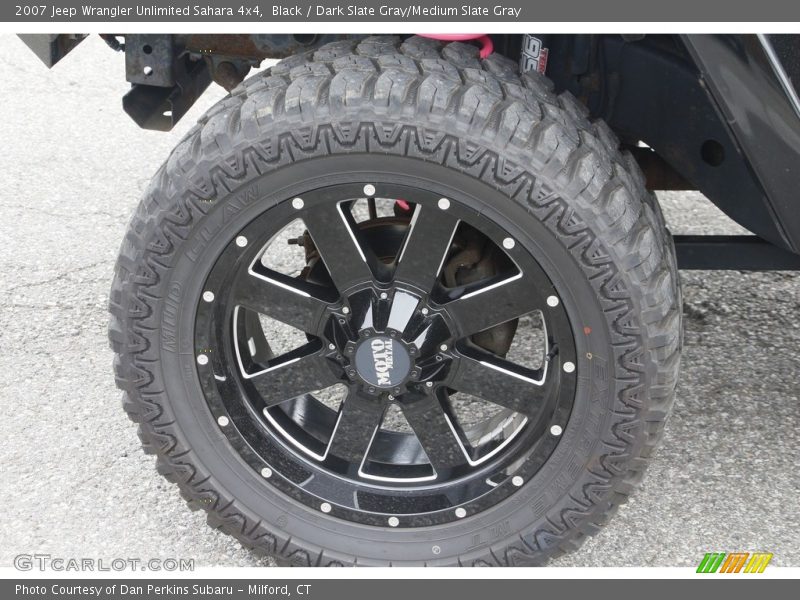 Black / Dark Slate Gray/Medium Slate Gray 2007 Jeep Wrangler Unlimited Sahara 4x4