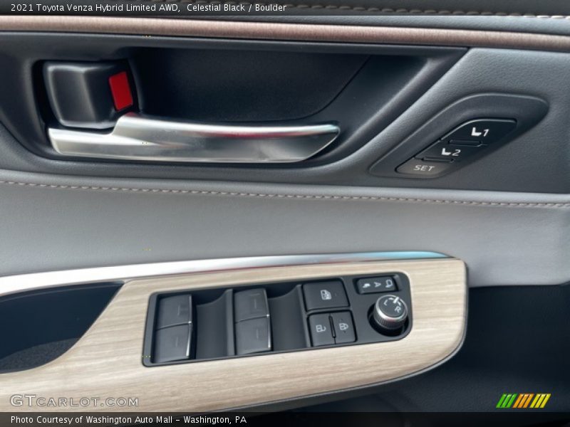 Celestial Black / Boulder 2021 Toyota Venza Hybrid Limited AWD