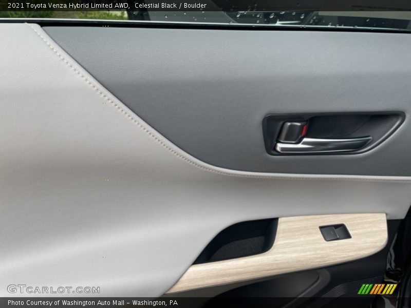 Celestial Black / Boulder 2021 Toyota Venza Hybrid Limited AWD