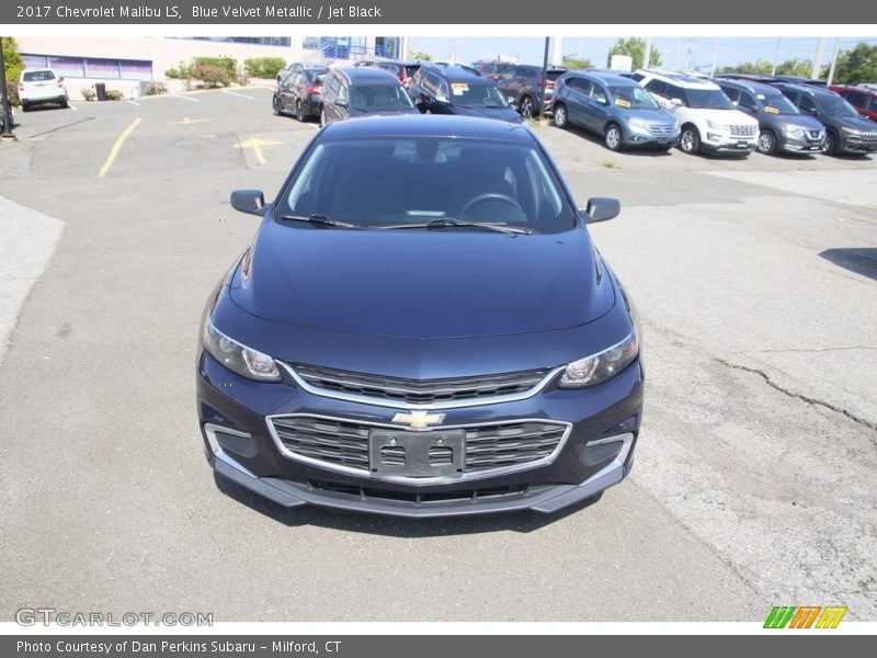 Blue Velvet Metallic / Jet Black 2017 Chevrolet Malibu LS