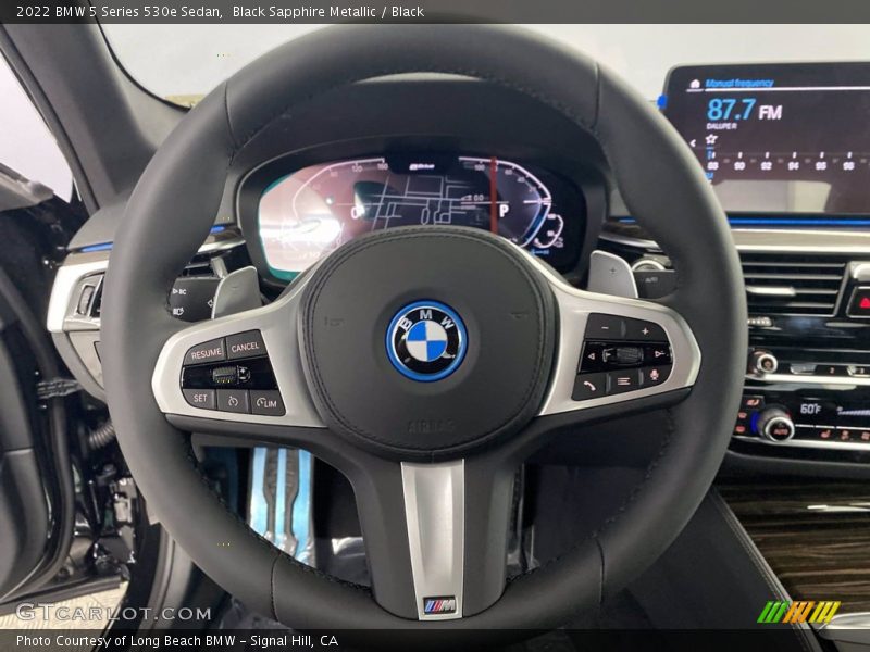  2022 5 Series 530e Sedan Steering Wheel