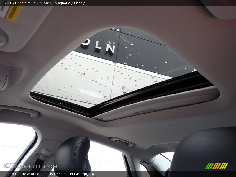 Magnetic / Ebony 2016 Lincoln MKZ 2.0 AWD