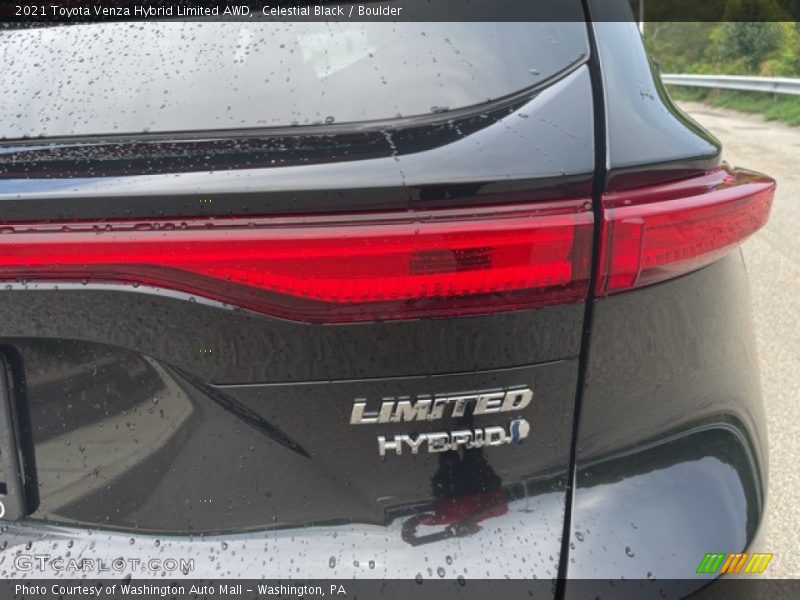 Celestial Black / Boulder 2021 Toyota Venza Hybrid Limited AWD