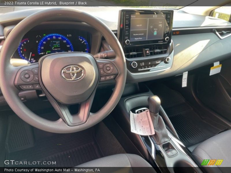 Front Seat of 2022 Corolla LE Hybrid