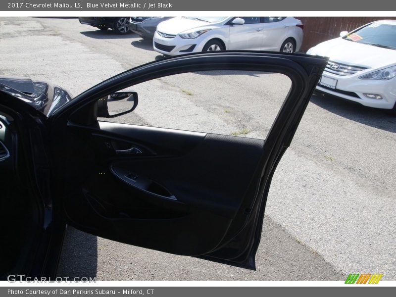 Blue Velvet Metallic / Jet Black 2017 Chevrolet Malibu LS