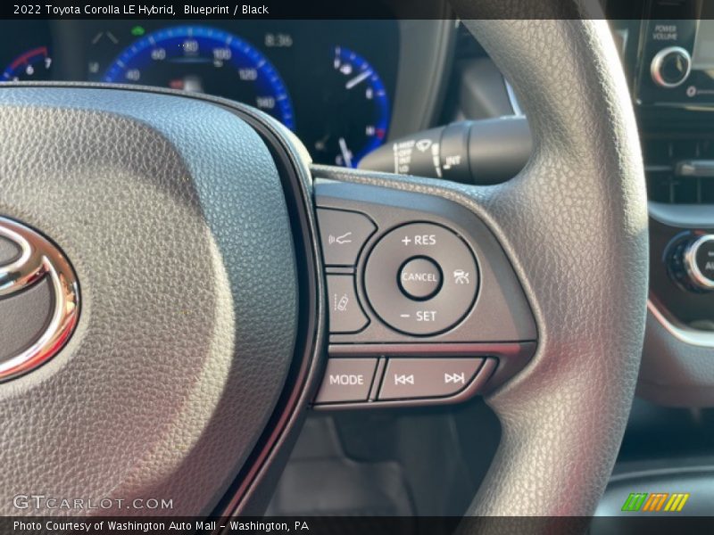  2022 Corolla LE Hybrid Steering Wheel