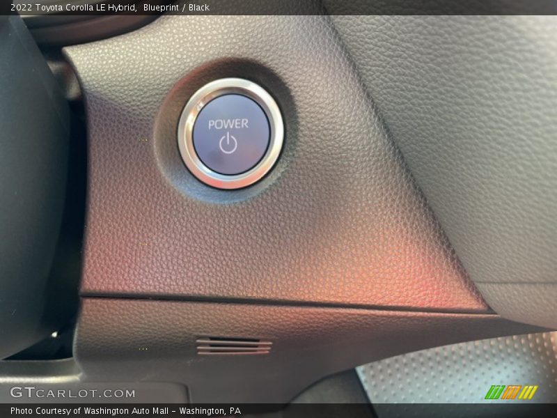 Controls of 2022 Corolla LE Hybrid