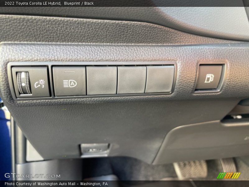 Blueprint / Black 2022 Toyota Corolla LE Hybrid