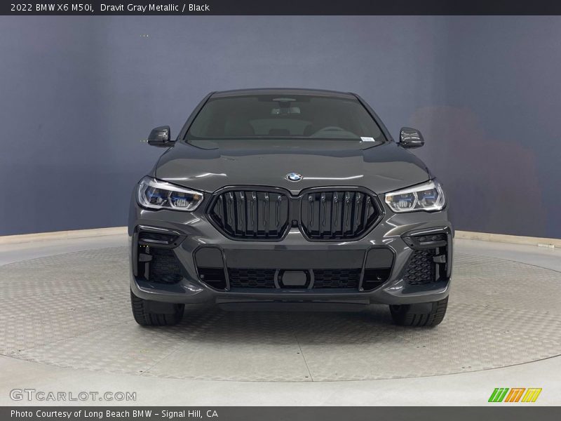 Dravit Gray Metallic / Black 2022 BMW X6 M50i
