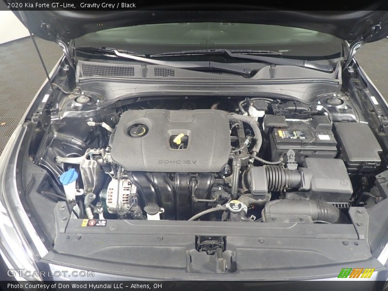 Gravity Grey / Black 2020 Kia Forte GT-Line