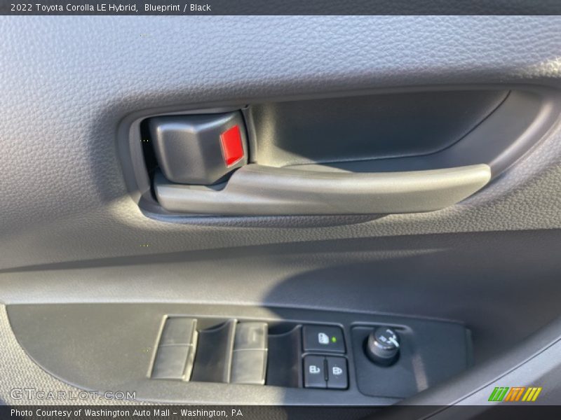 Blueprint / Black 2022 Toyota Corolla LE Hybrid
