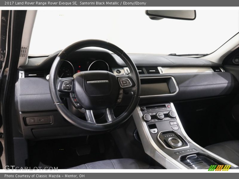 Santorini Black Metallic / Ebony/Ebony 2017 Land Rover Range Rover Evoque SE