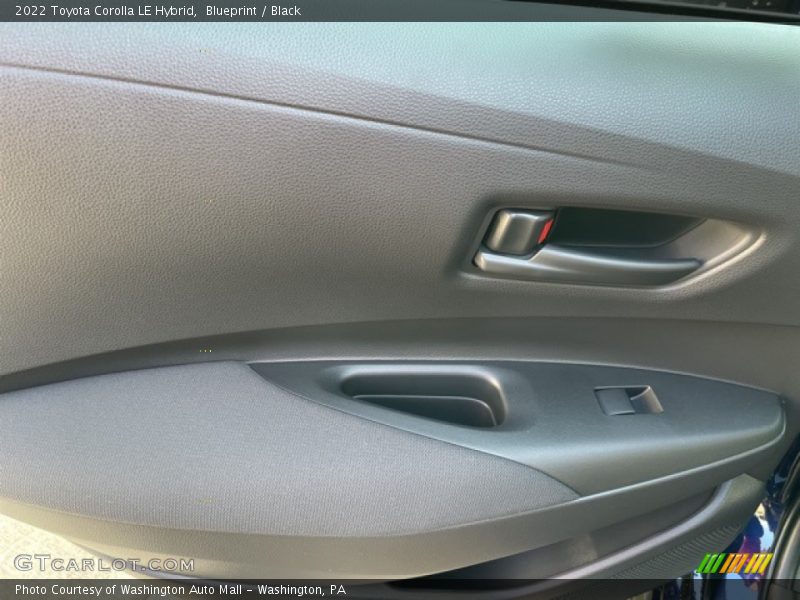 Blueprint / Black 2022 Toyota Corolla LE Hybrid