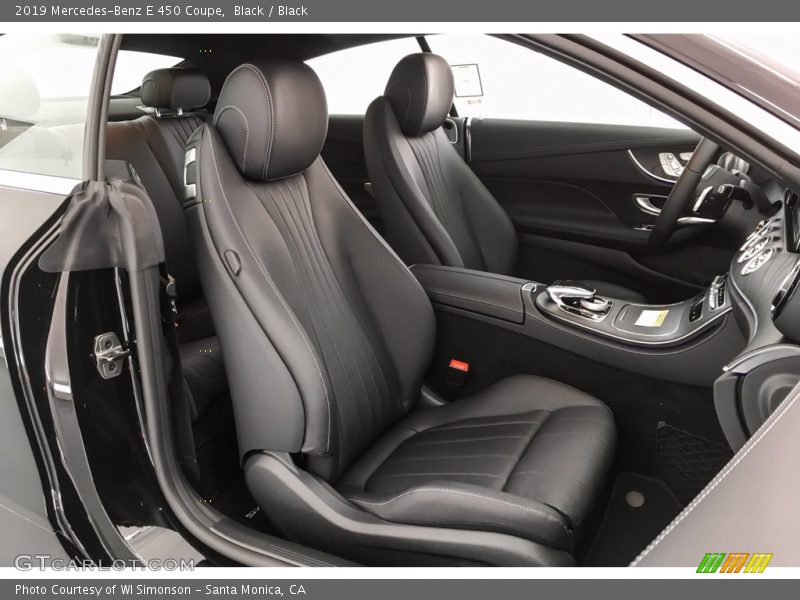 Black / Black 2019 Mercedes-Benz E 450 Coupe