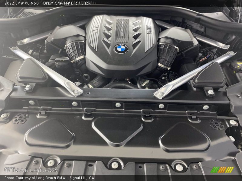  2022 X6 M50i Engine - 4.4 Liter M TwinPower Turbocharged DOHC 32-Valve V8