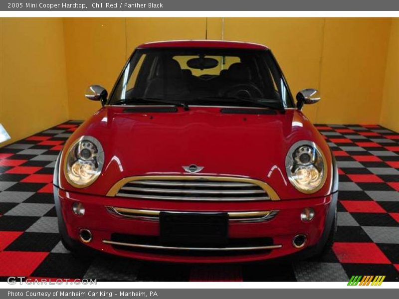 Chili Red / Panther Black 2005 Mini Cooper Hardtop