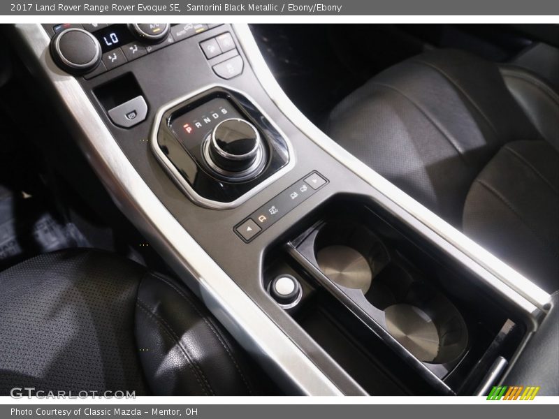 Santorini Black Metallic / Ebony/Ebony 2017 Land Rover Range Rover Evoque SE