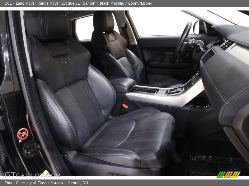 Santorini Black Metallic / Ebony/Ebony 2017 Land Rover Range Rover Evoque SE