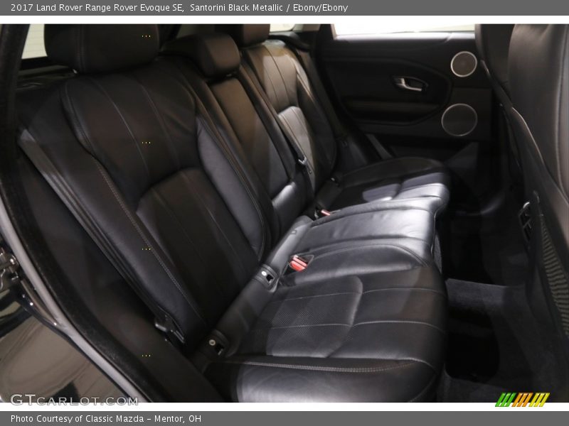 Santorini Black Metallic / Ebony/Ebony 2017 Land Rover Range Rover Evoque SE