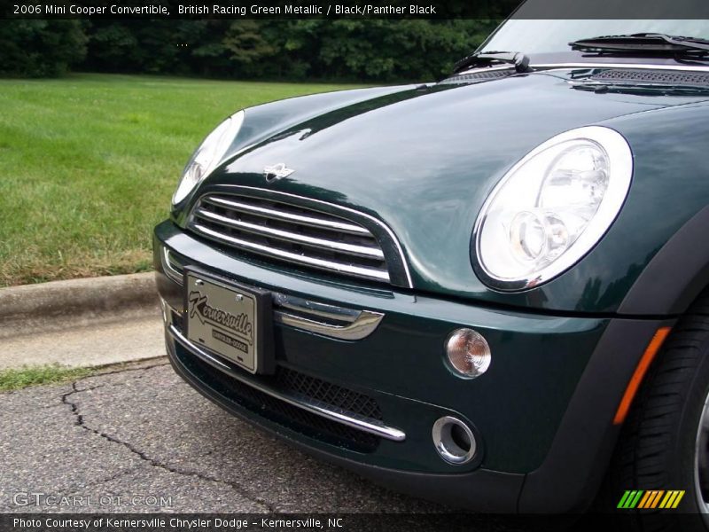 British Racing Green Metallic / Black/Panther Black 2006 Mini Cooper Convertible