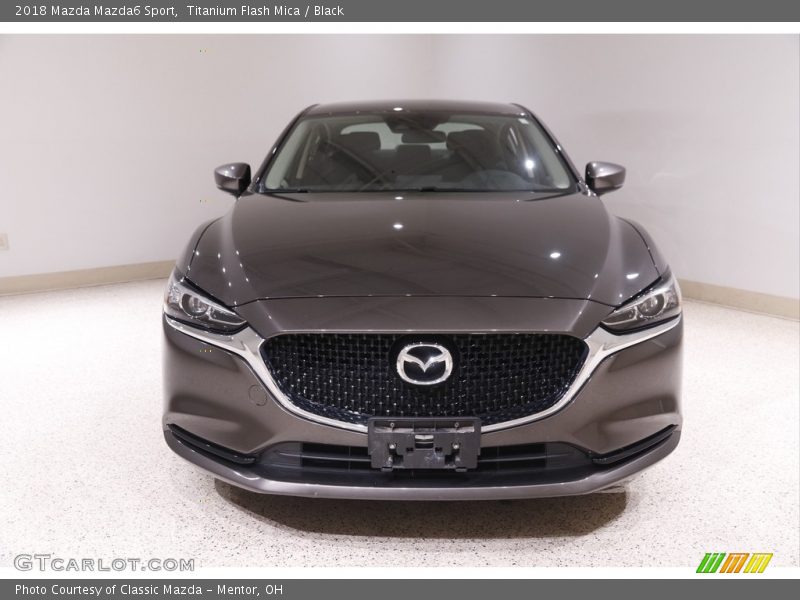 Titanium Flash Mica / Black 2018 Mazda Mazda6 Sport