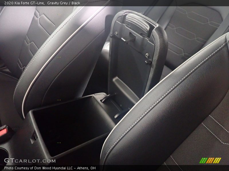 Gravity Grey / Black 2020 Kia Forte GT-Line