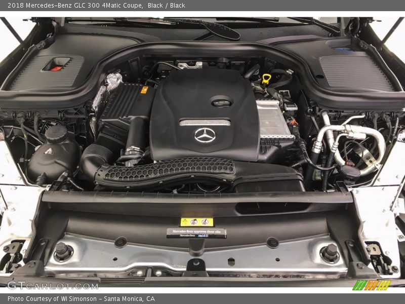 Black / Black 2018 Mercedes-Benz GLC 300 4Matic Coupe