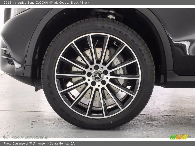Black / Black 2018 Mercedes-Benz GLC 300 4Matic Coupe