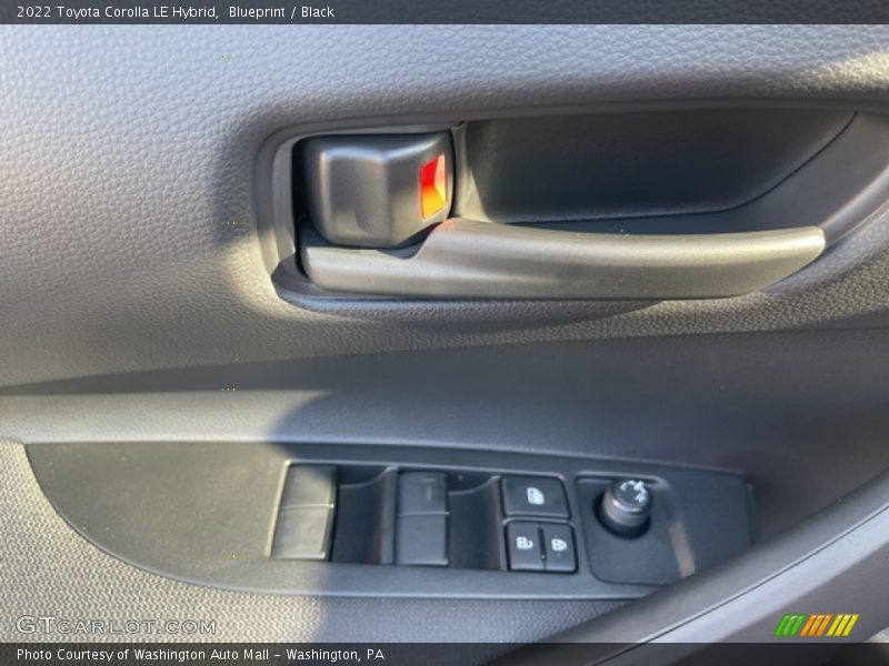 Blueprint / Black 2022 Toyota Corolla LE Hybrid