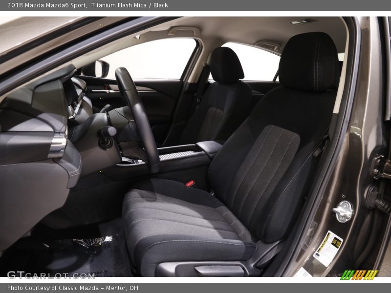 Titanium Flash Mica / Black 2018 Mazda Mazda6 Sport